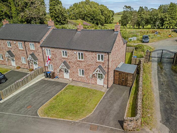 3 Bedroom Semi Detached House For Sale In The Plain, Black Lane, Whiston, Staffordshire, ST10