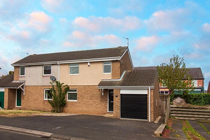 2 Bedroom Semi-Detached House For Sale In Bamburgh Drive, Pegswood, Morpeth, NE61