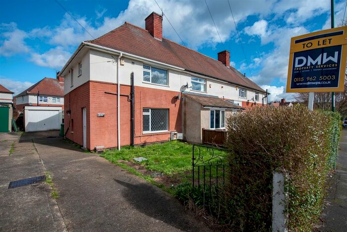 3 Bedroom End Of Terrace House To Rent In Grindon Crescent, Bulwell Hall Estate, NG6