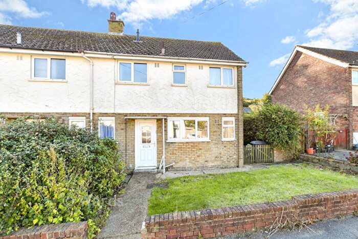 3 Bedroom Semi Detached House For Sale In Old Folkestone Road, Aycliffe, Dover, Kent, CT17