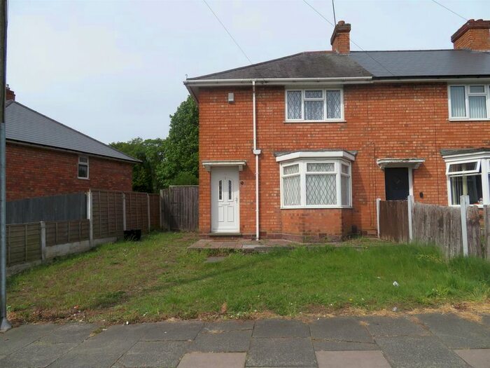 3 Bedroom End Of Terrace House To Rent In Ellerton Road, Kingstanding, Birmingham, B44