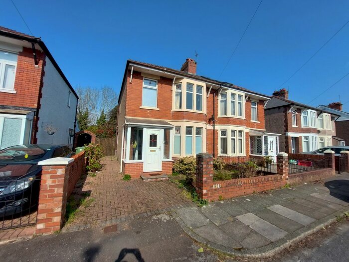 3 Bedroom Semi-Detached House To Rent In Lansdowne Avenue East, Canton, Cardiff, CF11