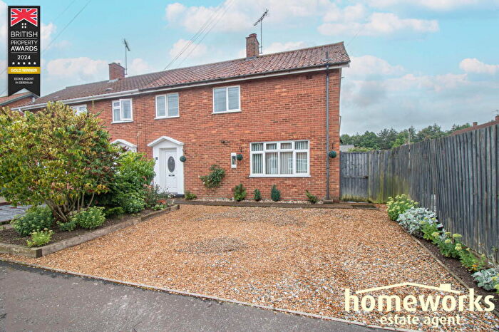 3 Bedroom Semi-Detached House For Sale In Hyde Road, Dereham, NR19