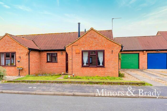 2 Bedroom Semi-Detached Bungalow For Sale In Fleming Court, Watton, Thetford, IP25