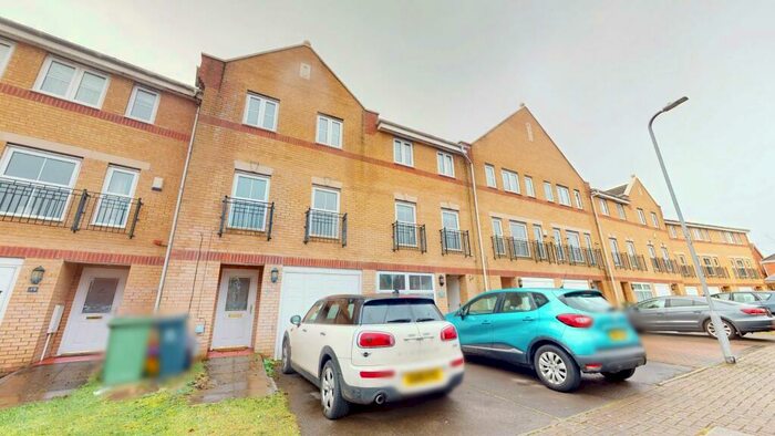 3 Bedroom Town House To Rent In Armoury Drive, Cardiff, CF14