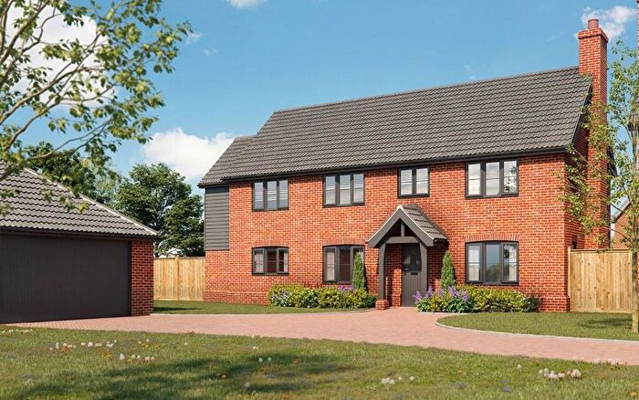 4 Bedroom Detached House For Sale In Greenfields, Church Road, Stowupland, Suffolk, IP14