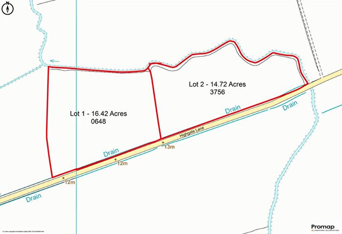 Land For Sale In . Acres Grassland - Highgate Lane, Normanby-by-Spital, Market Rasen, LN8