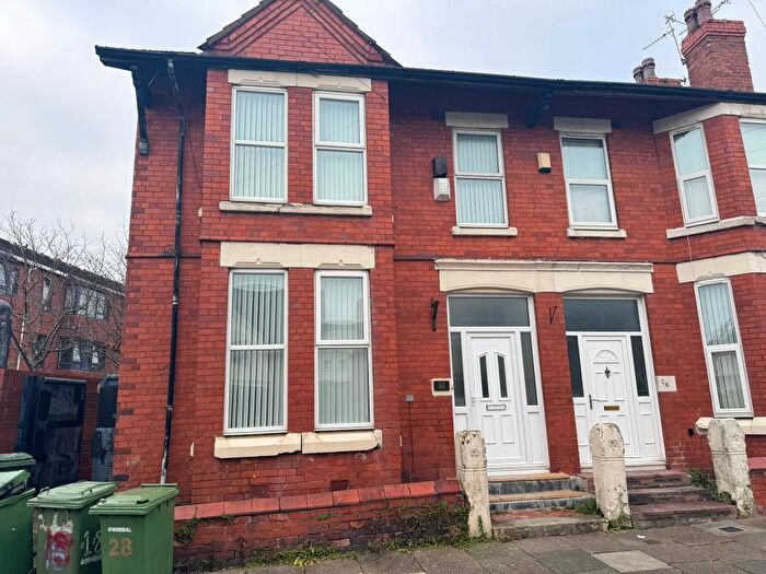 3 Bedroom End Of Terrace House To Rent In Chatsworth Road, Birkenhead, CH42