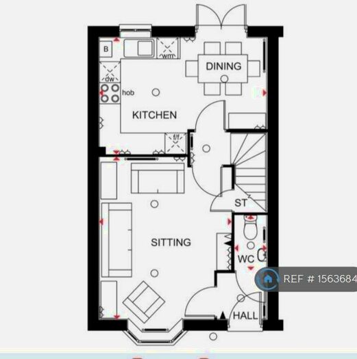 3 Bedroom Semi-Detached House To Rent In Dempster Court, Brooklands, Milton Keynes, MK10