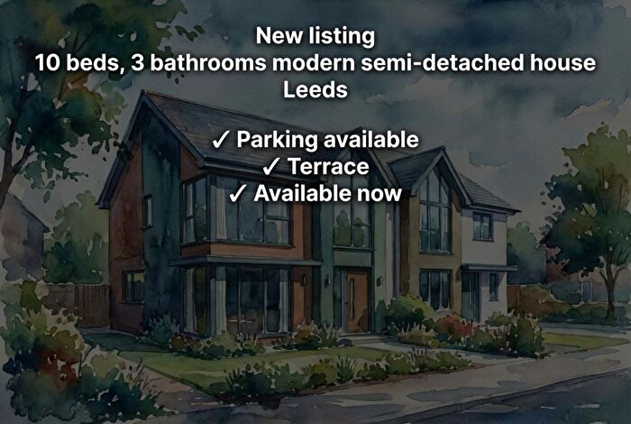 10 Bedroom Semi-Detached House To Rent In Kirkstall Lane, Headingley, Leeds, LS6