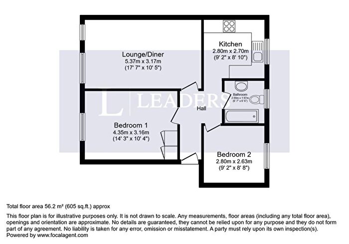 2 Bedroom Flat To Rent In Slepe Crescent, BH12