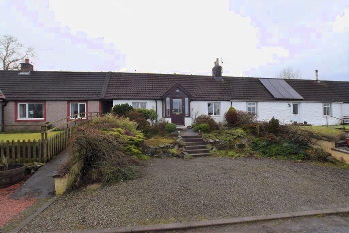 2 Bedroom Terraced Bungalow For Sale In Park, Thornhill, Dumfries And Galloway, DG3