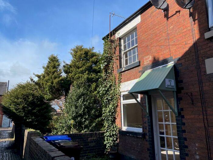 1 Bedroom Terraced House To Rent In West Street, Leek, ST13