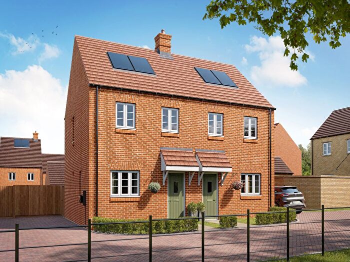 2 Bedroom Semi Detached House For Sale In "The Ashton" At Heathencote, Towcester, NN12