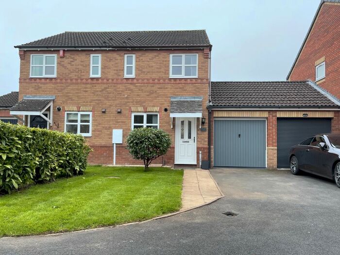 2 Bedroom Semi-Detached House To Rent In Langer Close, Branston, Burton-On-Trent, DE14