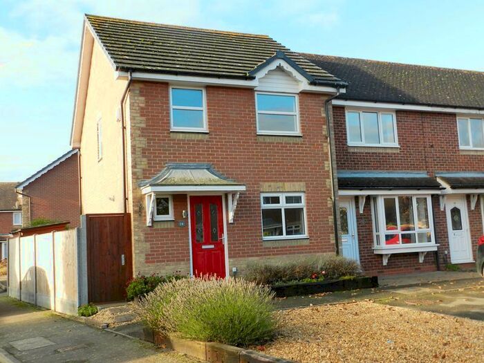 3 Bedroom End Of Terrace House To Rent In Chandlers Close, Marston Moretaine, Bedford, MK43