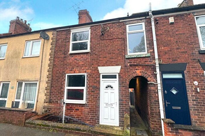 2 Bedroom Terraced House To Rent In Mansfield Road, Winsick, Hasland, Chesterfield, S41