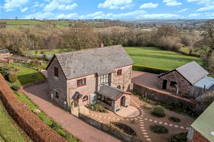 4 Bedroom Barn Conversion Character Property For Sale In Holcombe Rogus, Wellington, Somerset, TA21