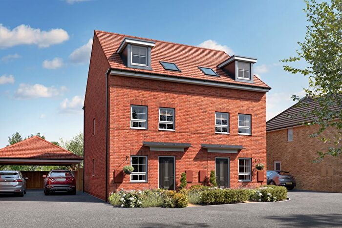 3 Bedroom Terraced House For Sale In "Norbury" At Richmond Way, Whitfield, Dover, CT16