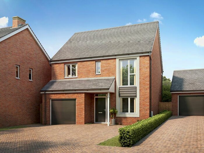4 Bedroom Detached House For Sale In "The Hannington" At Pear Tree Drive, Broomhall, Worcester, WR5