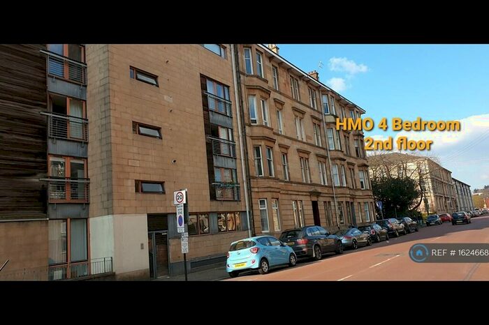 4 Bedroom Flat To Rent In Hmo Napiershall Street, Glasgow, G20