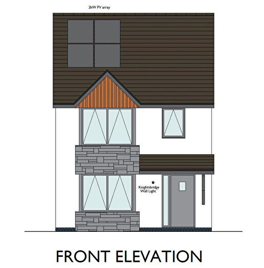 3 Bedroom Detached House For Sale In Talwrn Road, Llangefni, Anglesey, LL77