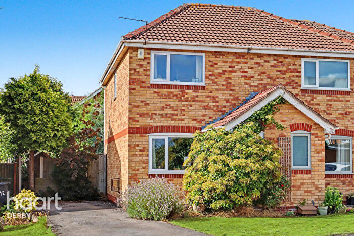 2 Bedroom Semi Detached House For Sale In Gorse Close, Littleover, DE23