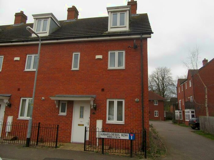3 Bedroom End Of Terrace House To Rent In Charlottes Row, Rushden, NN10