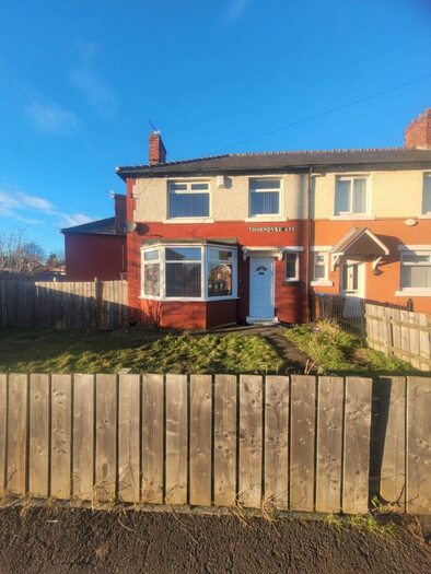 3 Bedroom End Of Terrace House To Rent In Thorndyke Road, Middlesbrough, Bl., TS4