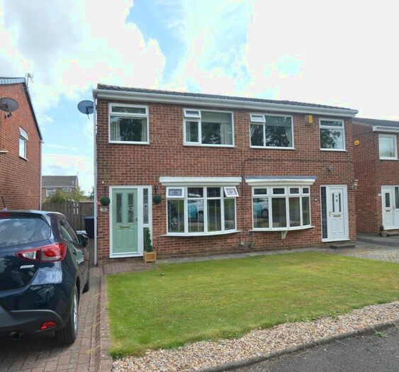 2 Bedroom Semi-Detached House To Rent In Shaftsbury Drive, Brandon, Durham, DH7