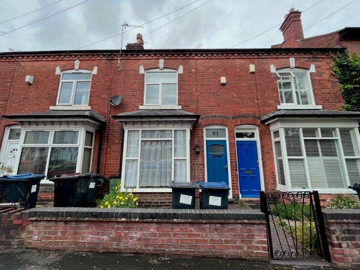 2 Bedroom Terraced House To Rent In Clarence Road, Harborne, Birmingham, B17
