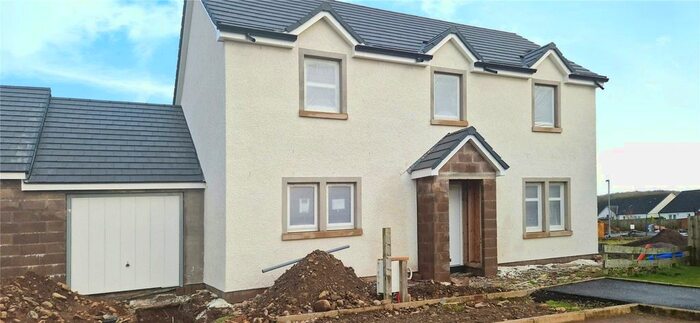 3 Bedroom Link Detached House For Sale In Glenburn Gardens, Crocketford, Dumfries, Dumfries And Galloway, DG2