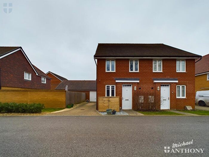 2 Bedroom Semi-Detached House For Sale In Pulver Road, Kingsbrook, Aylesbury, Buckinghamshire, HP22
