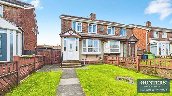 2 Bedroom Semi-Detached House For Sale In Belgrade Crescent, Town End Farm, Sunderland, SR5