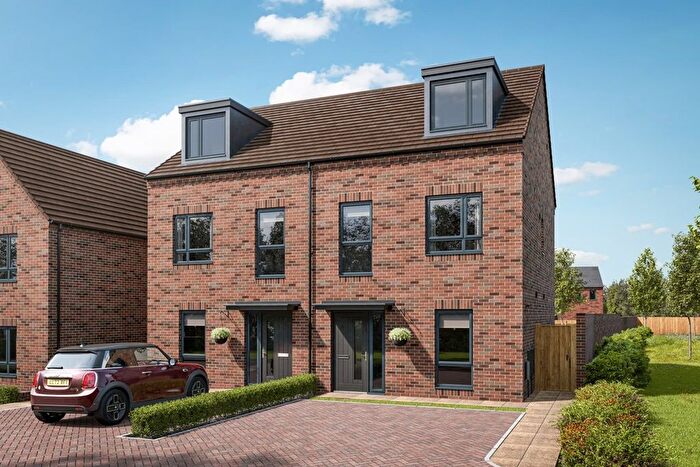 3 Bedroom Town House For Sale In "The Owlton - Plot " At Chingford Close, Penshaw, Houghton Le Spring, DH4