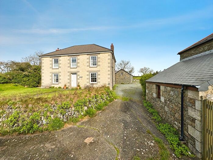 5 Bedroom Detached House For Sale In Roskorwell, Impressive Th Century Cornish Residence, TR12