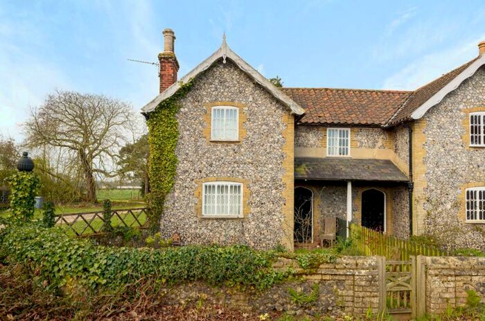 3 Bedroom Semi-Detached House For Sale In Walk Gate Cottages, Salle, Norwich, NR10