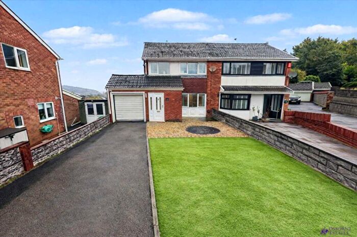 3 Bedroom Semi-Detached House For Sale In Parklands Crescent, Porth, CF39