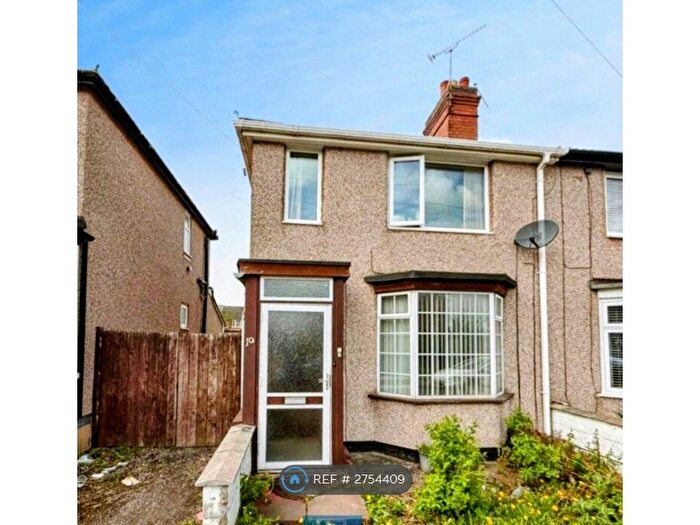 2 Bedroom End Of Terrace House To Rent In Blenheim Avenue, Coventry, CV6