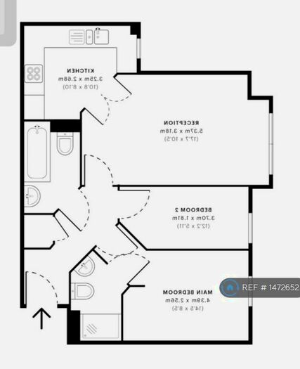 2 Bedroom Flat To Rent In Richmond Road, Kingston Upon Thames, KT2