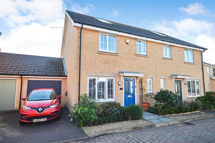 3 Bedroom Semi-Detached House For Sale In Ramsey Drive, Little Canfield, Near Great Dunmow, Essex, CM6