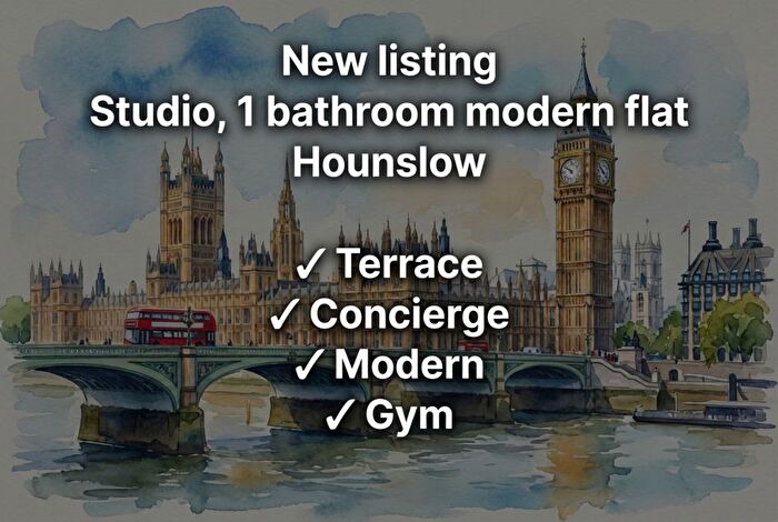 Studio To Rent In Victoria Road, Feltham, TW13