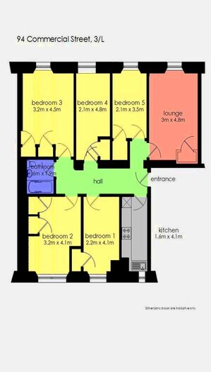 5 Bedroom Flat To Rent In Commercial Street, Dundee, DD1