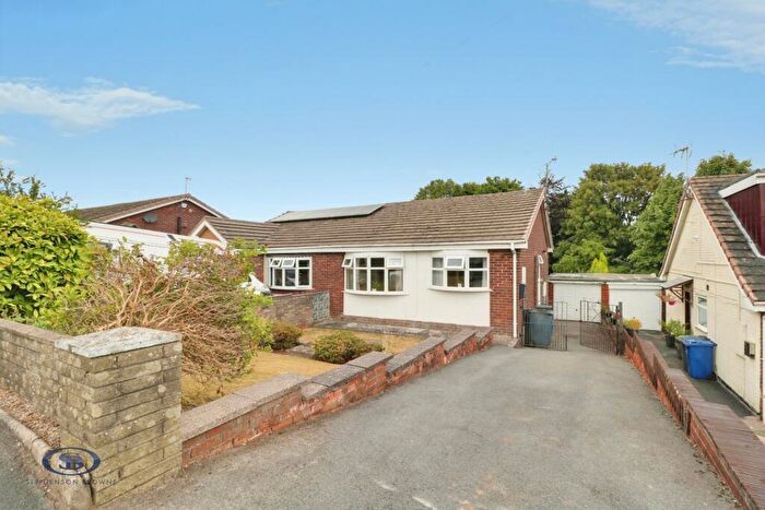 2 Bedroom Semi-Detached Bungalow For Sale In Chester Close, Talke, Stoke-On-Trent, ST7