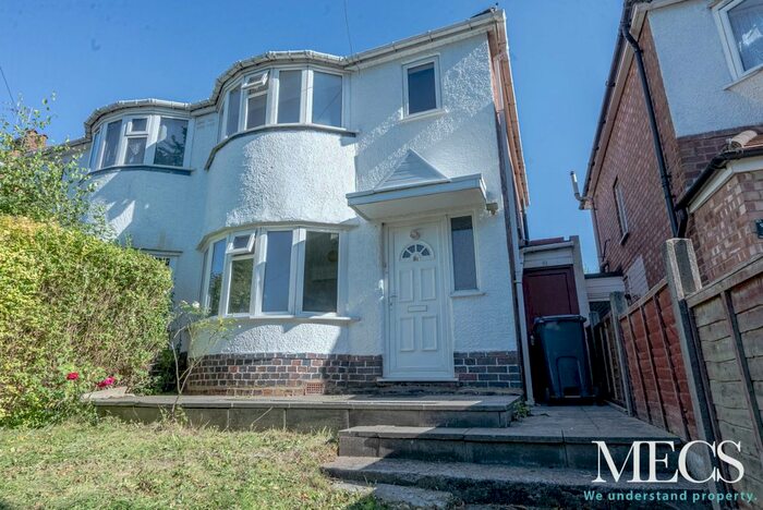 3 Bedroom Semi-Detached House To Rent In Falconhurst Road, Birmingham, B29