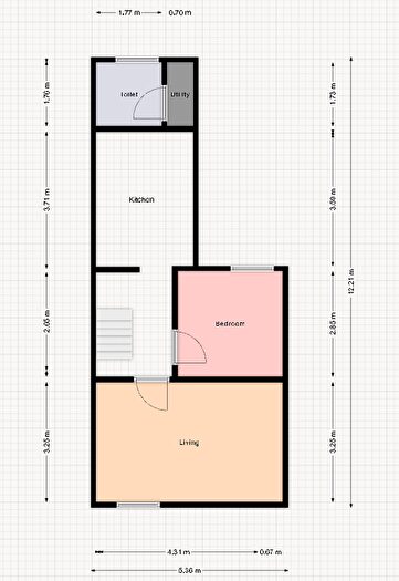 1 Bedroom Flat To Rent In Richford Road, London, E15