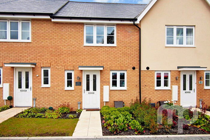 2 Bedroom Terraced House For Sale In Peregrine Grove, Wymondham, Norfolk., NR18
