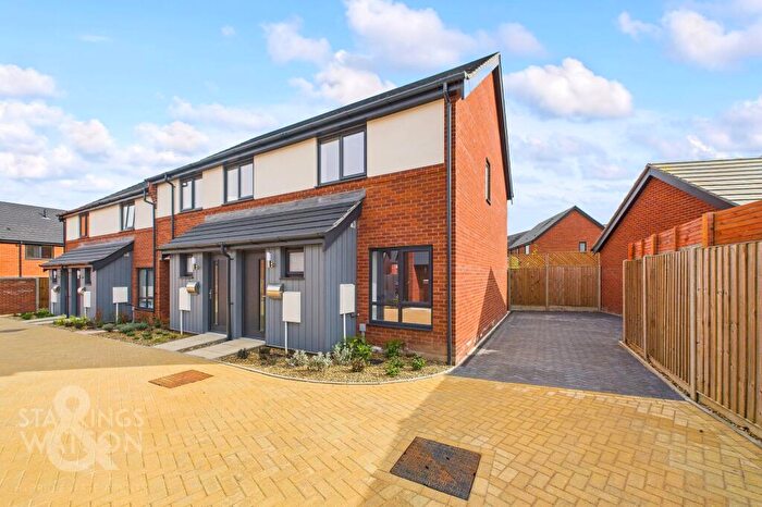 2 Bedroom End Of Terrace House To Rent In Ponsonby Way, Poringland, Norwich, NR14