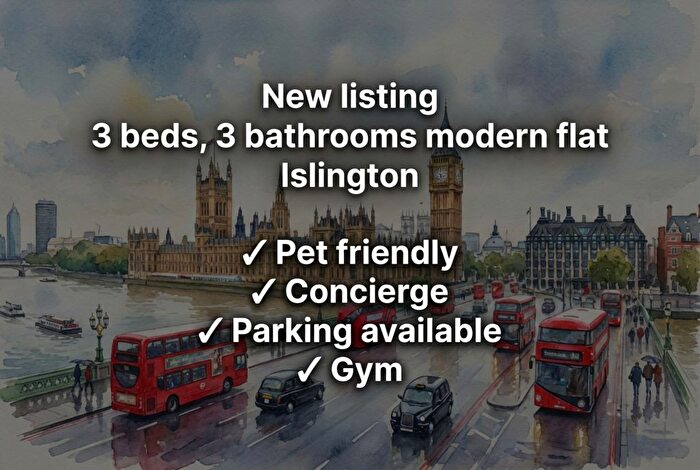 3 Bedroom Flat To Rent In York Way, London, N1