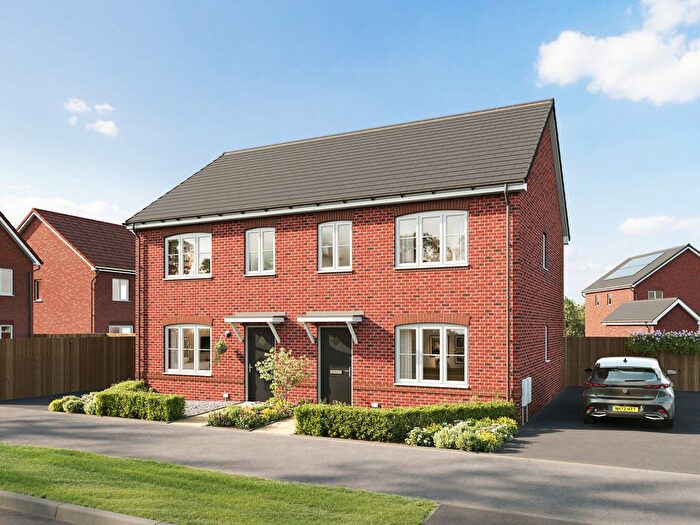 3 Bedroom Semi-Detached House For Sale In "The Hazel" At Walton Road, Drakelow, Burton-On-Trent, DE15
